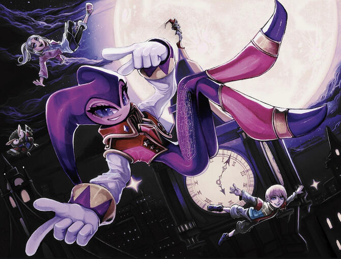NiGHTS / Sonic / SEGA Fanart